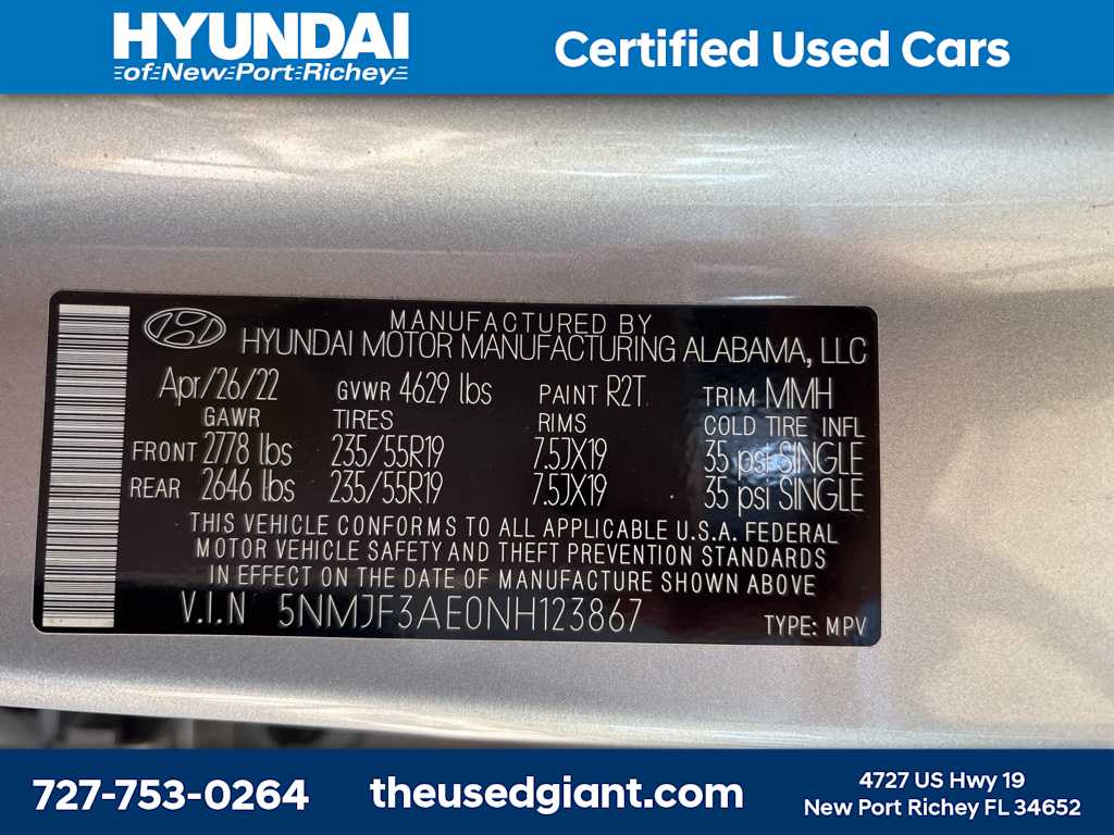 2022 Hyundai Tucson SEL 39