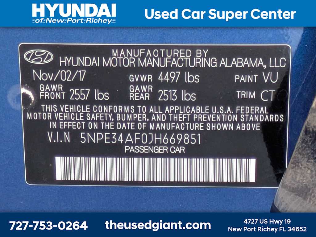 Thumbnail: 2018 Hyundai Sonata - 36