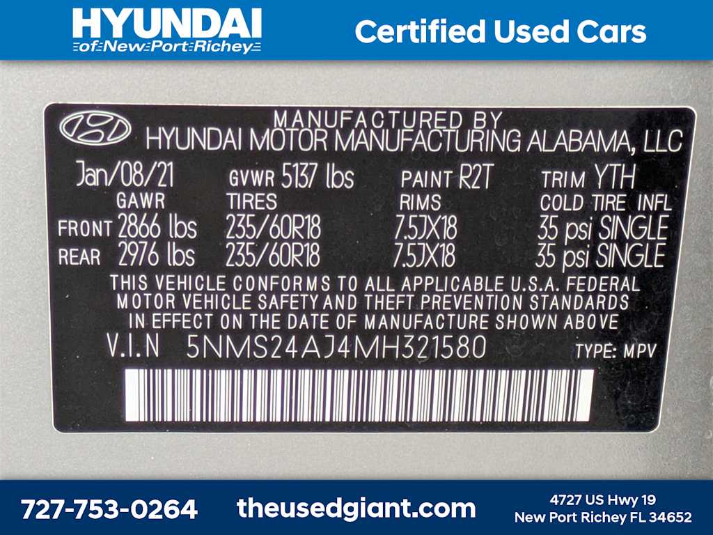 Thumbnail: 2021 Hyundai Santa Fe - 39