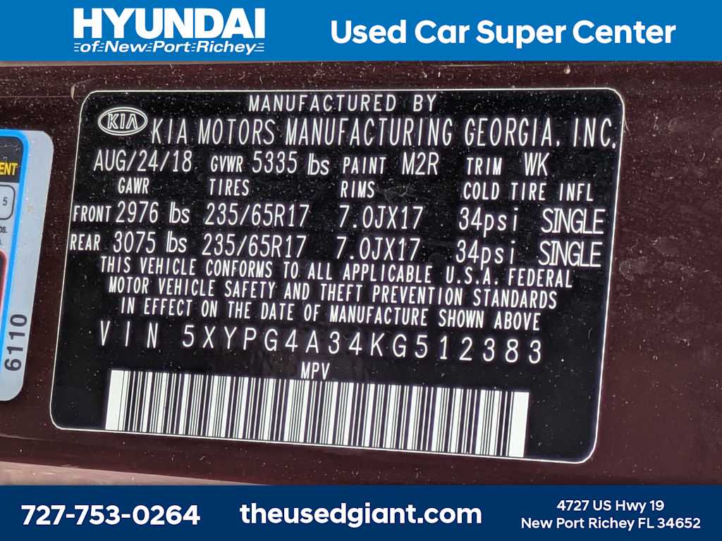 Thumbnail: 2019 Kia Sorento - 35