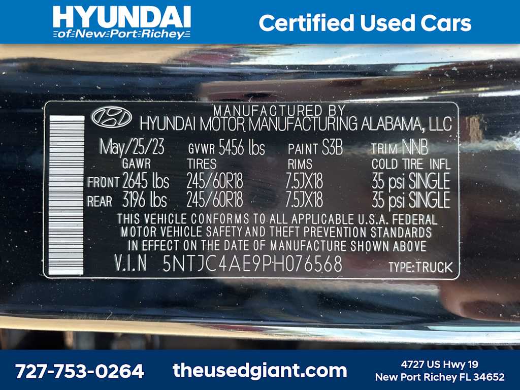2023 Hyundai Santa Cruz SEL 14