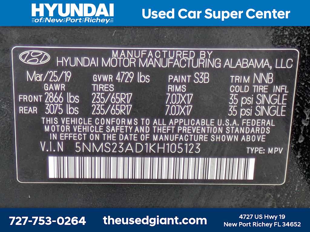 Thumbnail: 2019 Hyundai Santa Fe - 33