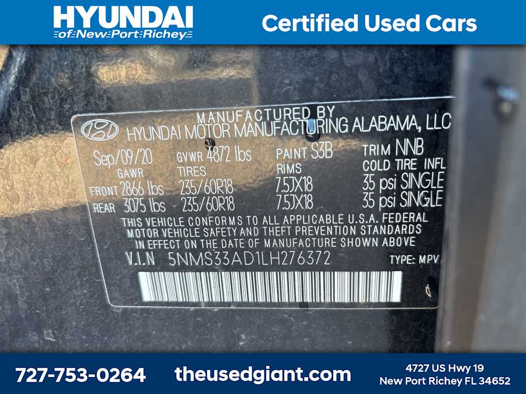 Thumbnail: 2020 Hyundai Santa Fe - 14
