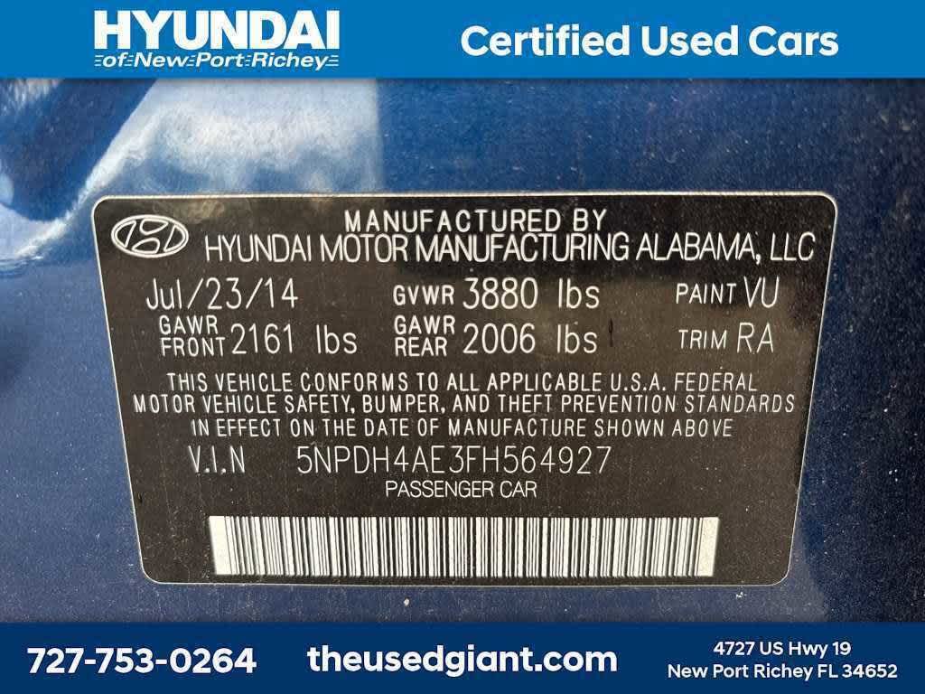 Thumbnail: 2015 Hyundai Elantra - 10