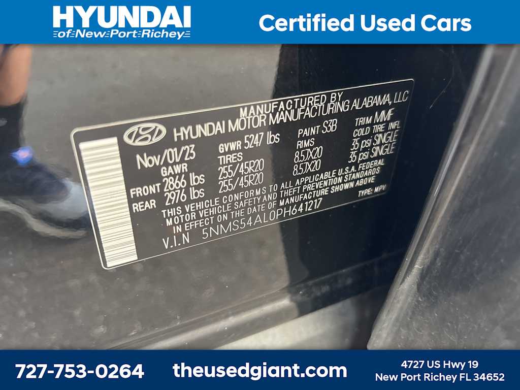 2023 Hyundai Santa Fe Calligraphy 38