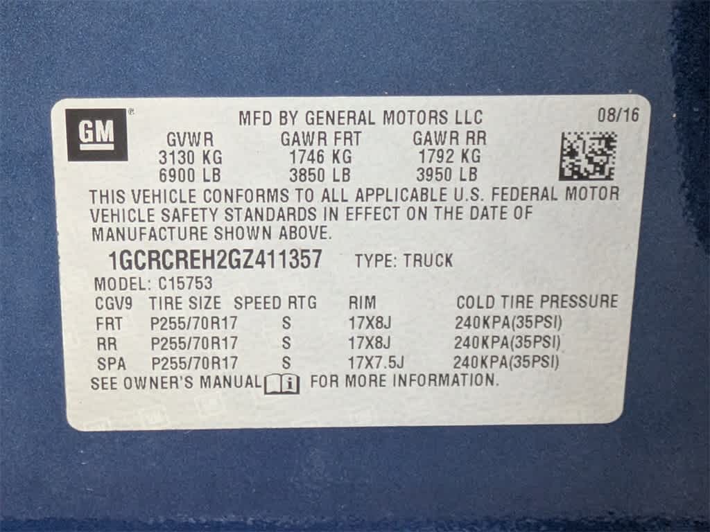 Thumbnail: 2016 Chevrolet Silverado 1500 - 34