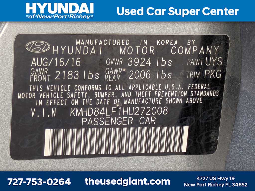 Thumbnail: 2017 Hyundai Elantra - 29