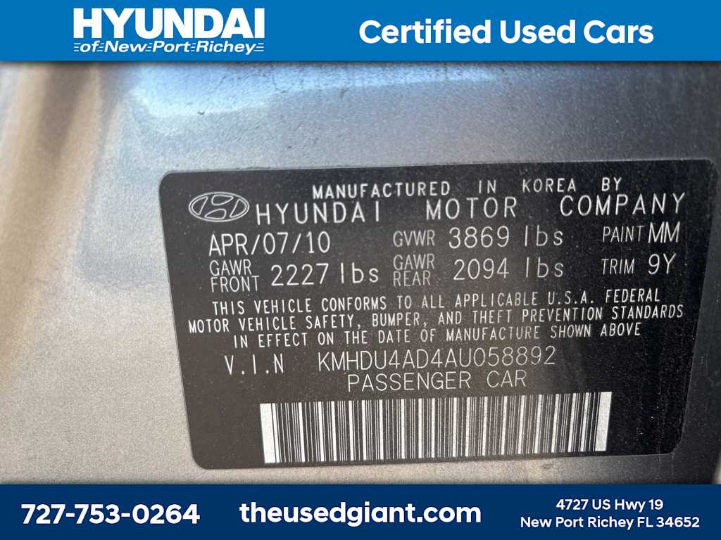 Thumbnail: 2010 Hyundai Elantra - 12