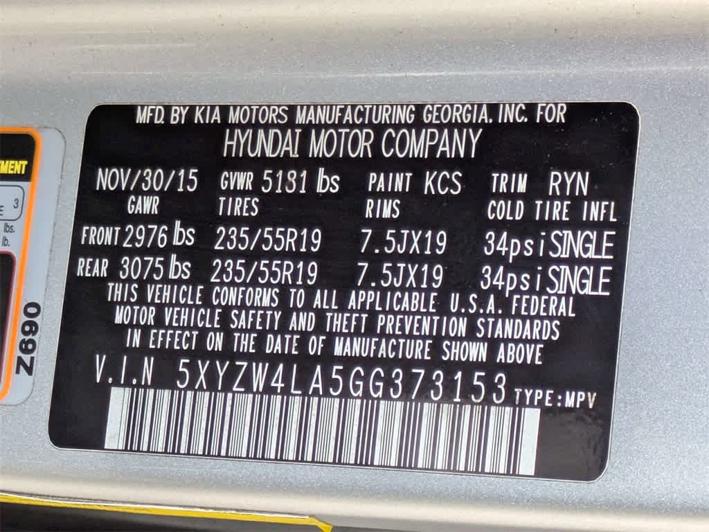 Thumbnail: 2016 Hyundai Santa Fe - 40