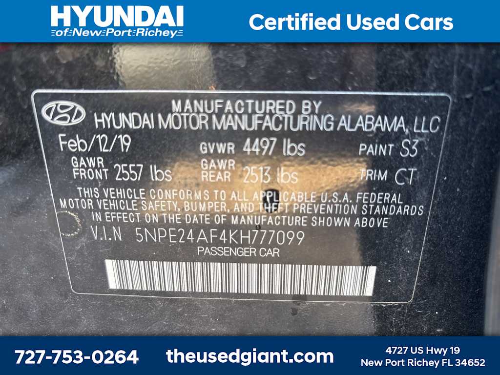 Thumbnail: 2019 Hyundai Sonata - 12