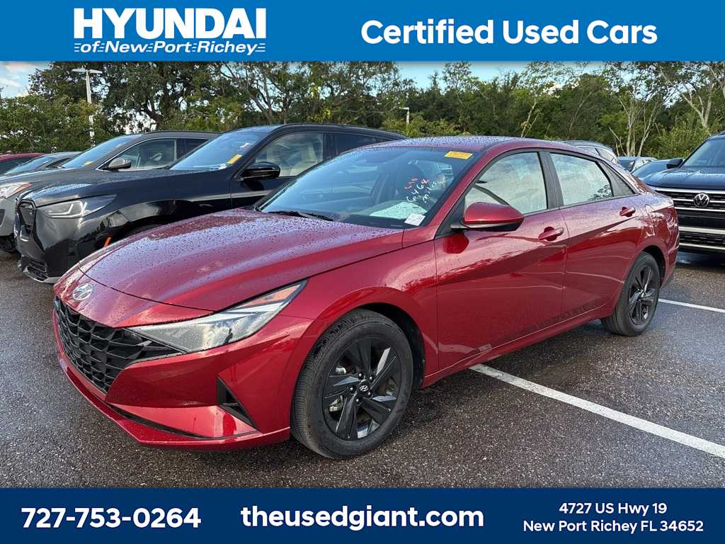 2023 Hyundai Elantra Blue Hero Image