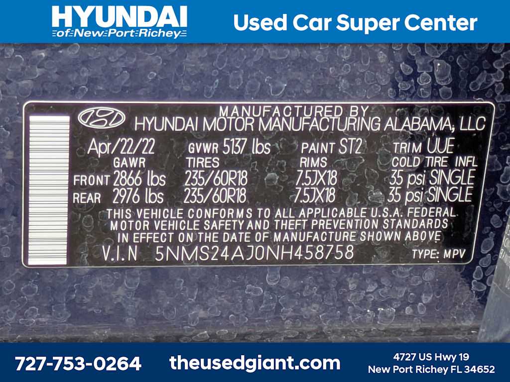 Thumbnail: 2022 Hyundai Santa Fe - 38