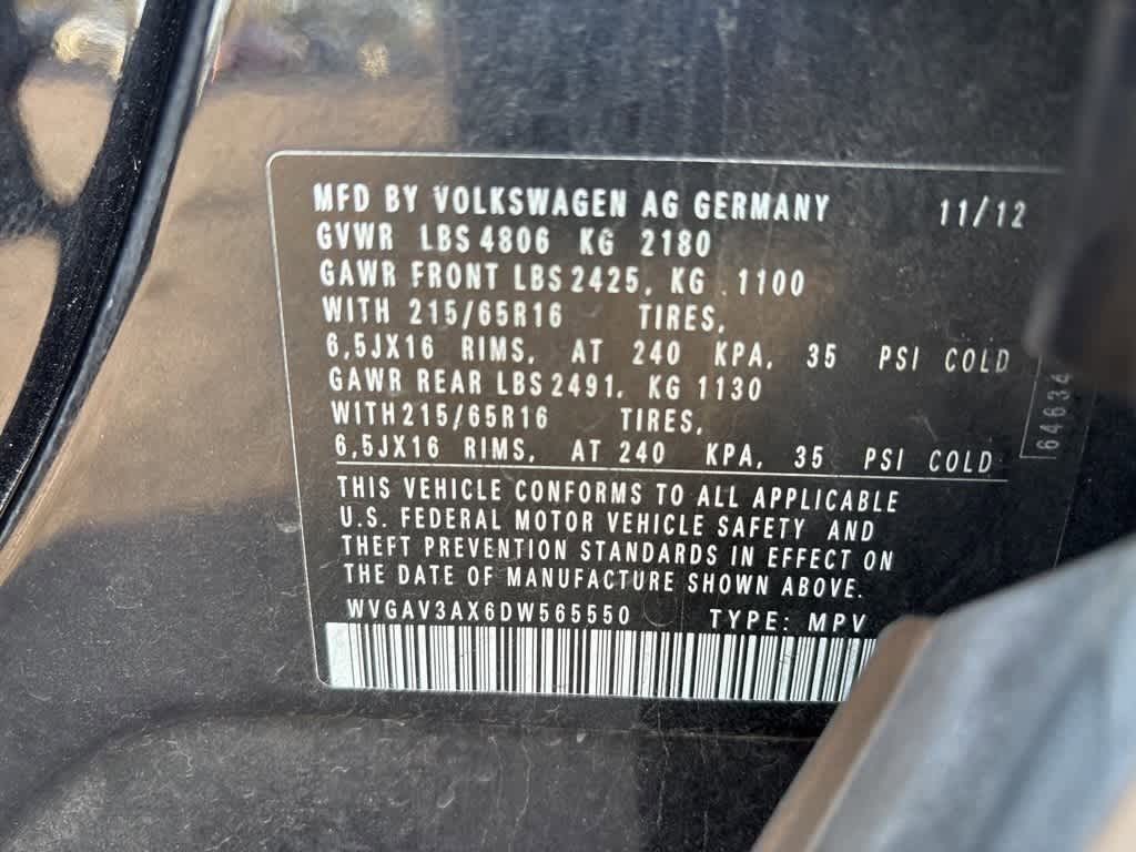 Thumbnail: 2013 Volkswagen Tiguan - 13