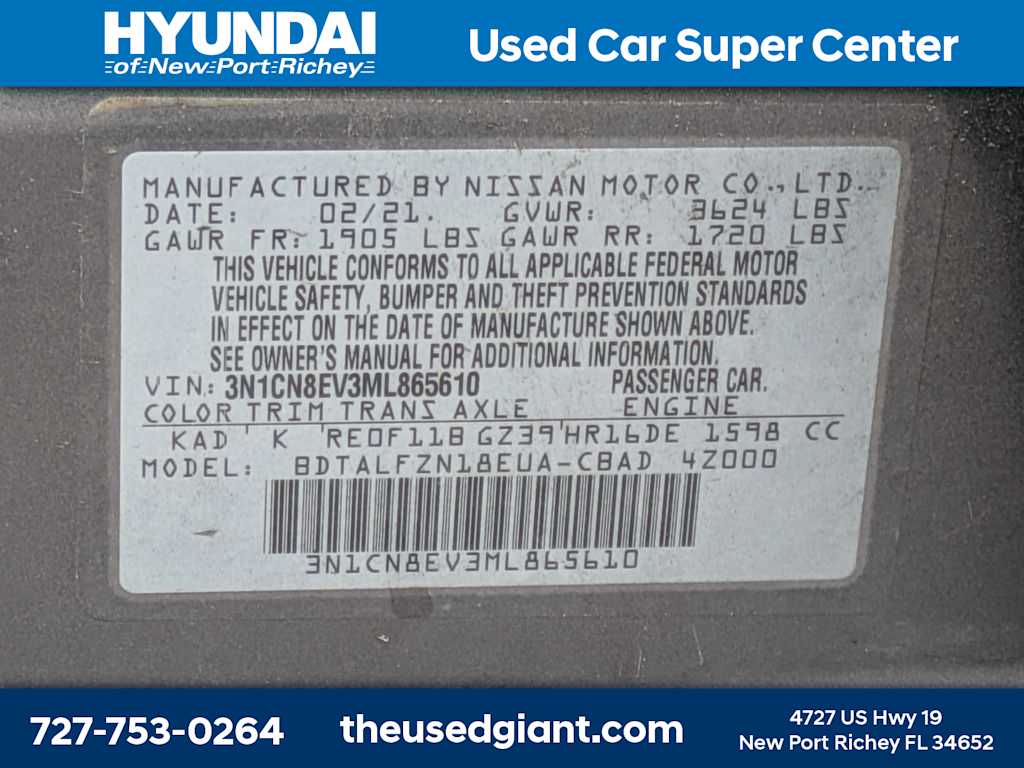 Thumbnail: 2021 Nissan Versa - 13