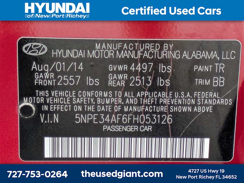Thumbnail: 2015 Hyundai Sonata - 33