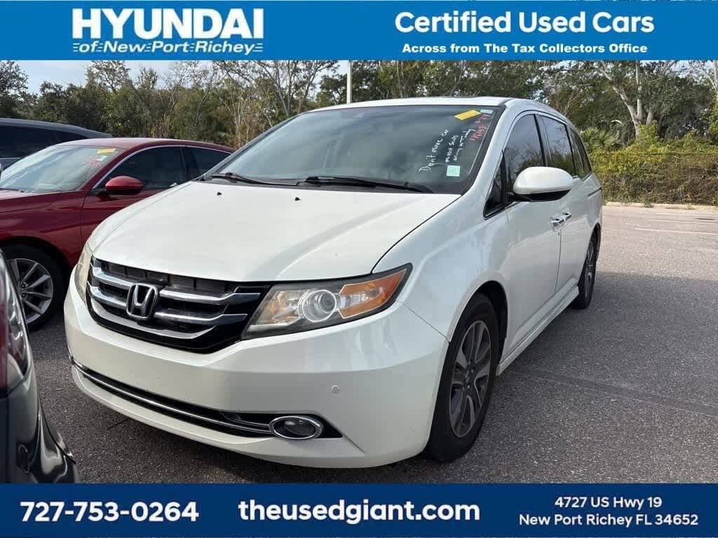 Used 2016 Honda Odyssey Touring Elite Van Passenger Van