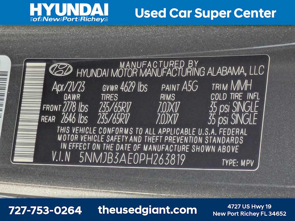 Thumbnail: 2023 Hyundai Tucson - 36
