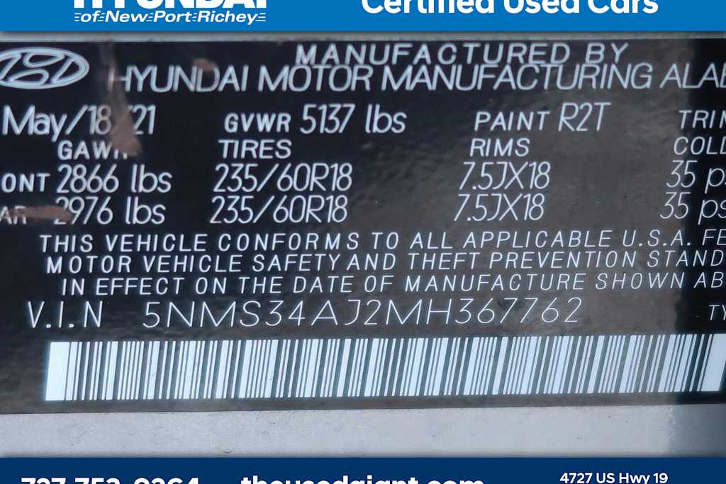 Thumbnail: 2021 Hyundai Santa Fe - 13