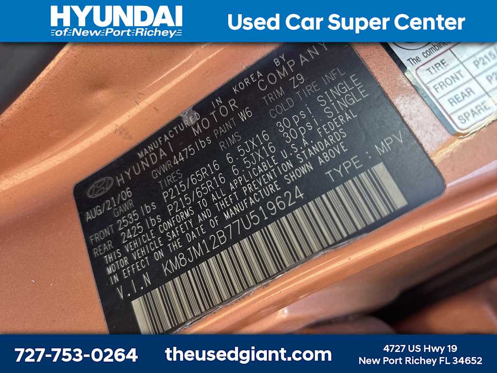 Thumbnail: 2007 Hyundai Tucson - 10