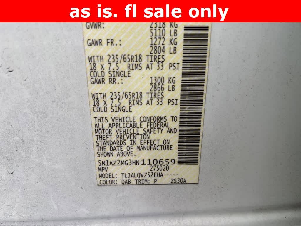 Thumbnail: 2017 Nissan Murano - 11