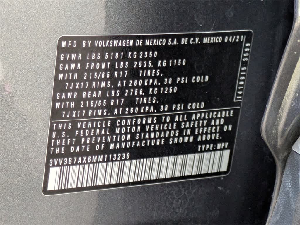 Thumbnail: 2021 Volkswagen Tiguan - 38