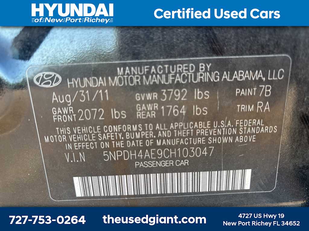Thumbnail: 2012 Hyundai Elantra - 13