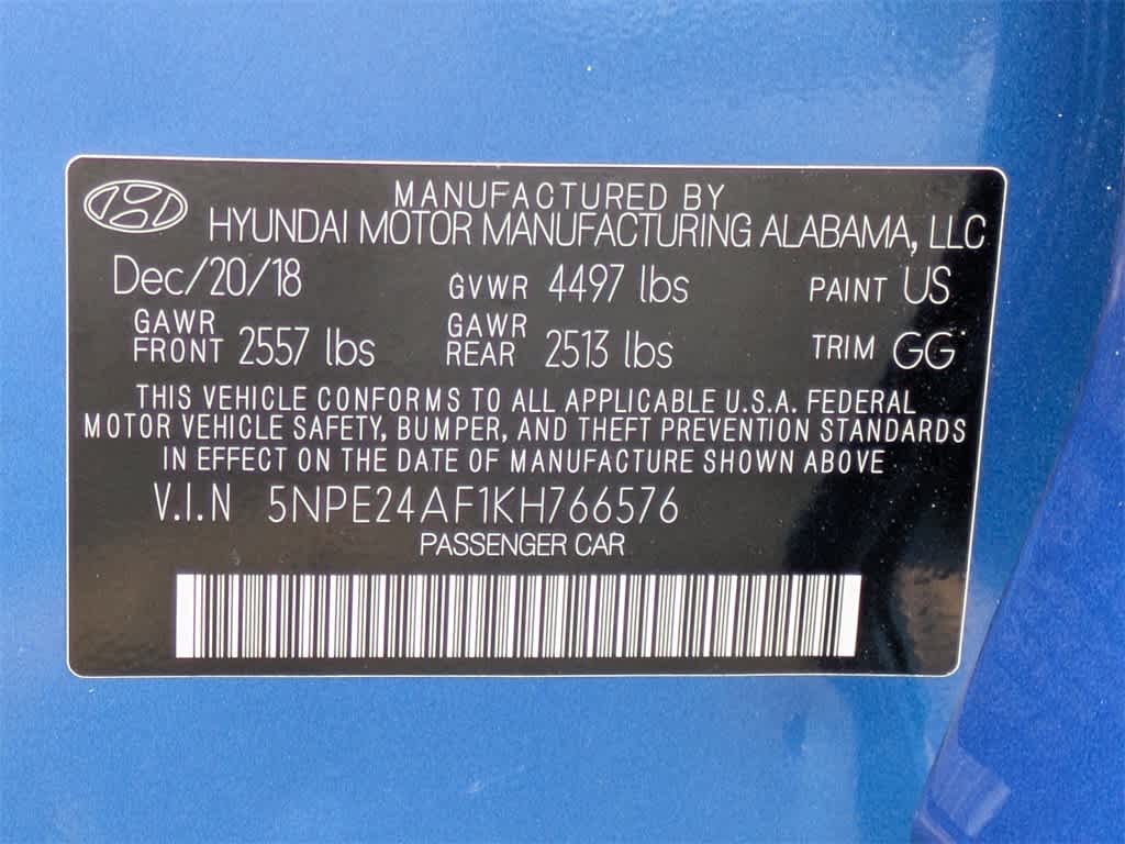 Thumbnail: 2019 Hyundai Sonata - 32