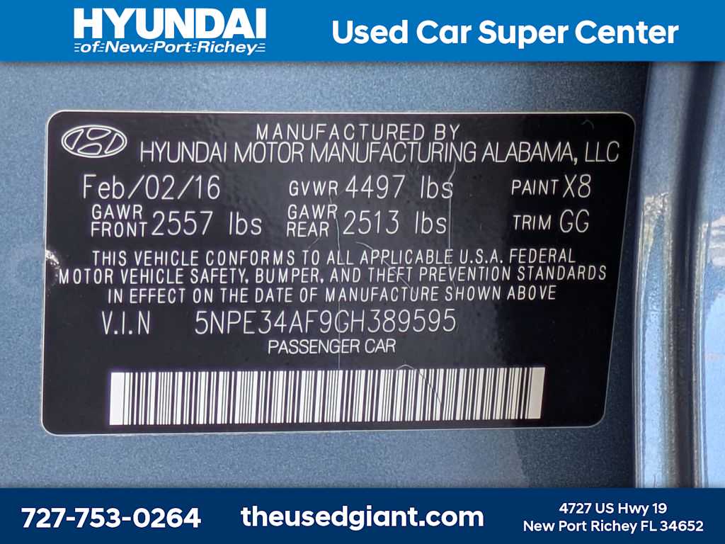Thumbnail: 2016 Hyundai Sonata - 38