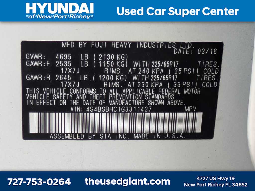 Thumbnail: 2016 Subaru Outback - 37