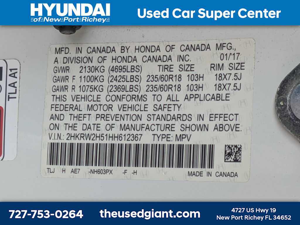 Thumbnail: 2017 Honda CR-V - 38