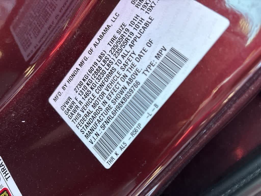 Thumbnail: 2019 Honda Odyssey - 14