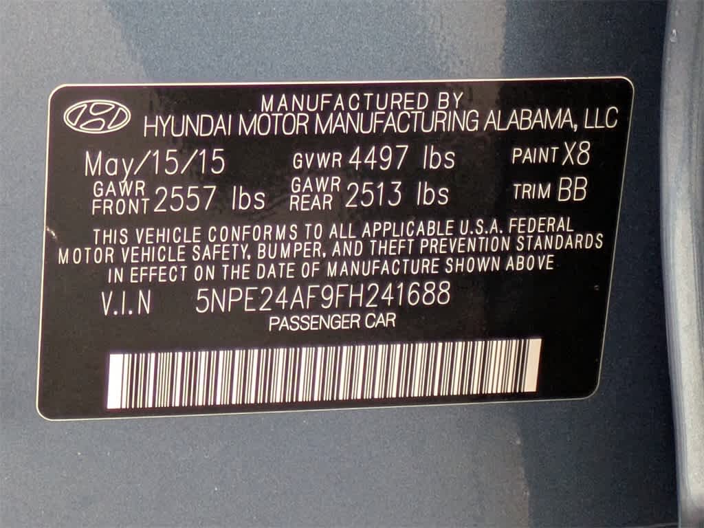 Thumbnail: 2015 Hyundai Sonata - 29