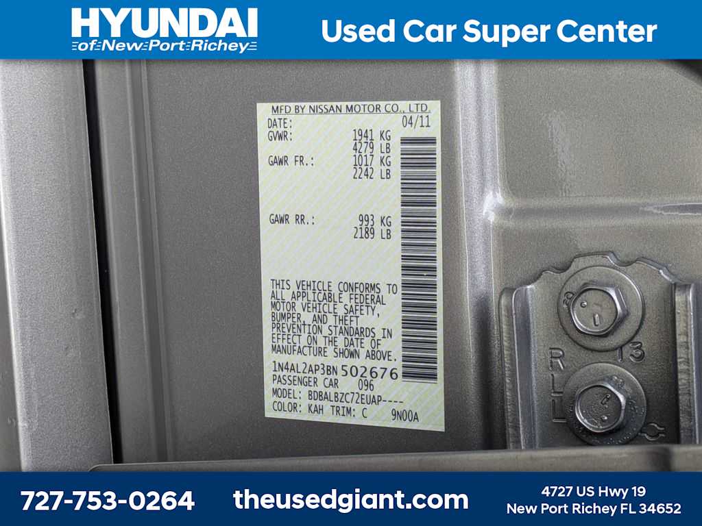 Thumbnail: 2011 Nissan Altima - 31