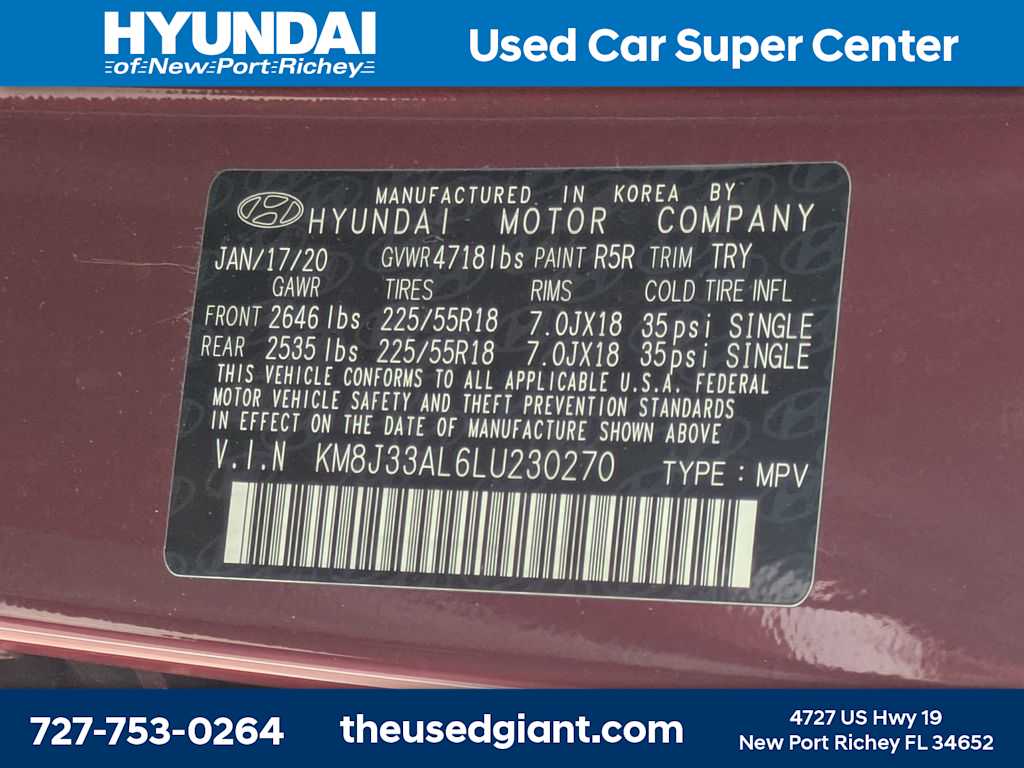 Thumbnail: 2020 Hyundai Tucson - 36