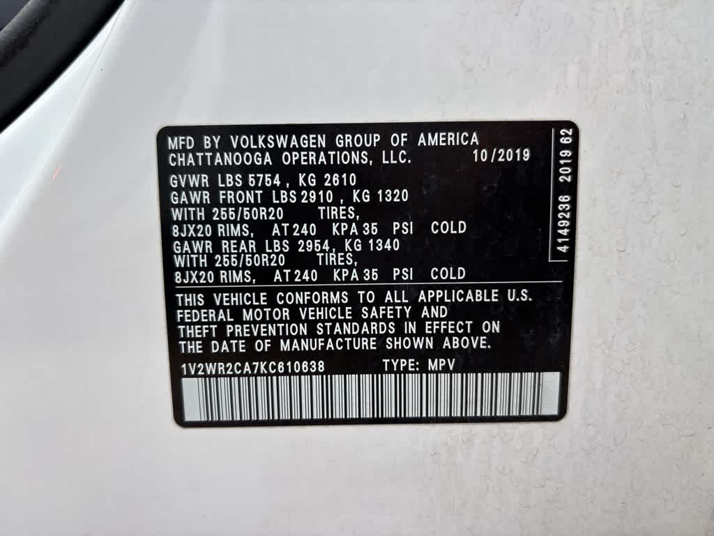 Thumbnail: 2019 Volkswagen Atlas - 14