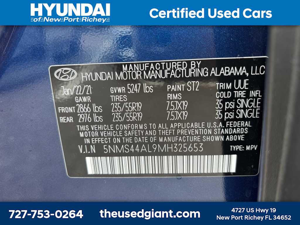 Thumbnail: 2021 Hyundai Santa Fe - 14