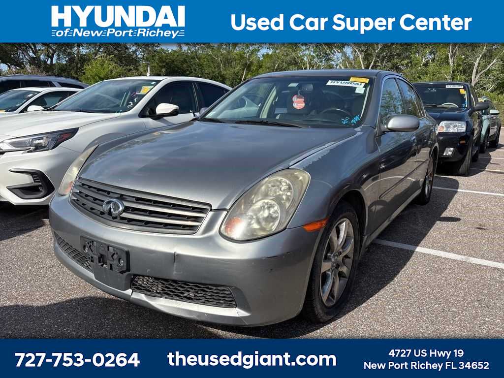 2006 INFINITI G35 Base -
                  New Port Richey, FL