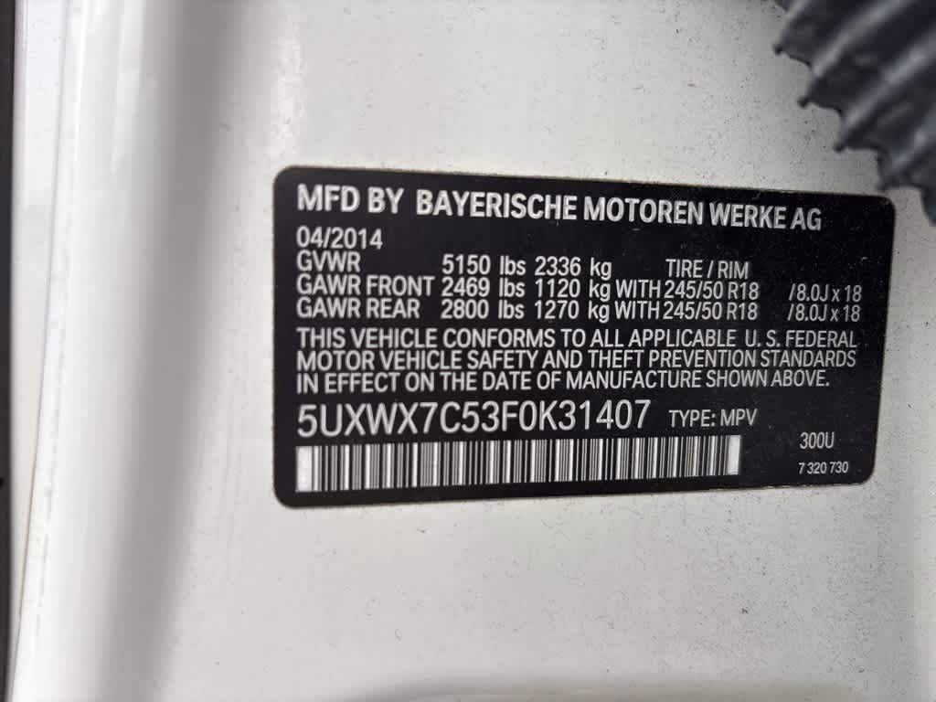 Thumbnail: 2015 BMW X3 - 14