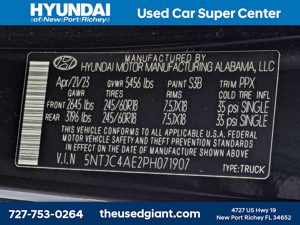 Thumbnail: 2023 Hyundai Santa Cruz - 35