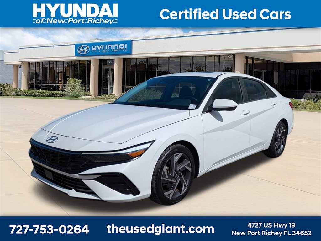 Certified 2024 Hyundai Elantra SEL Sedan