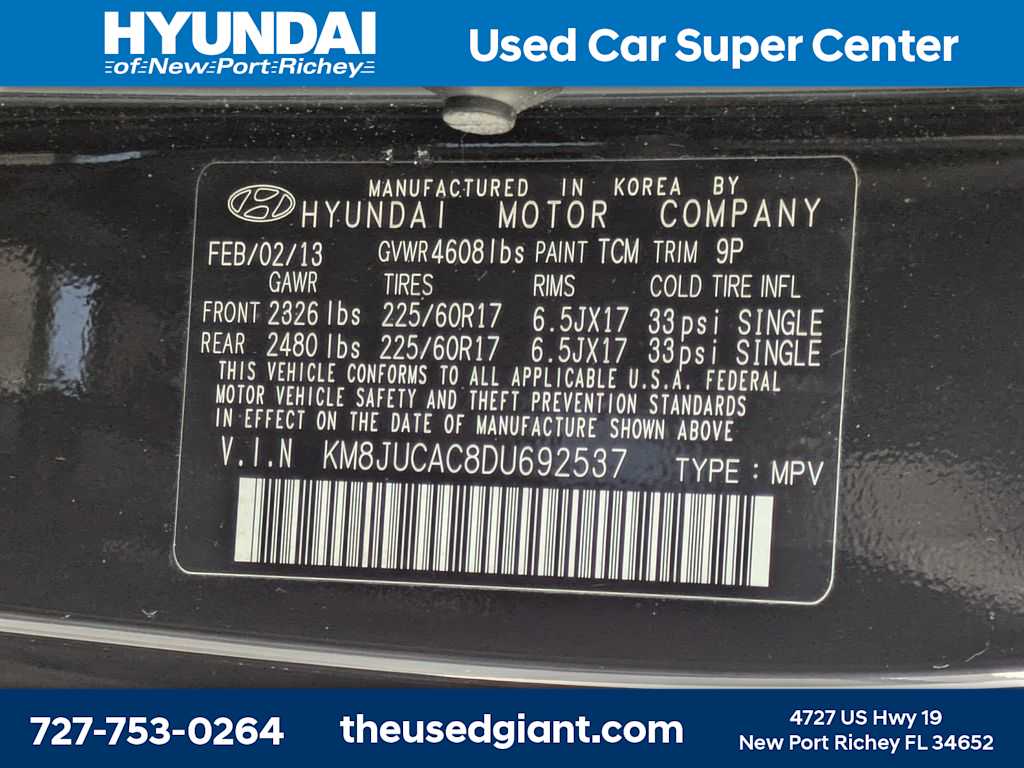 Thumbnail: 2013 Hyundai Tucson - 35