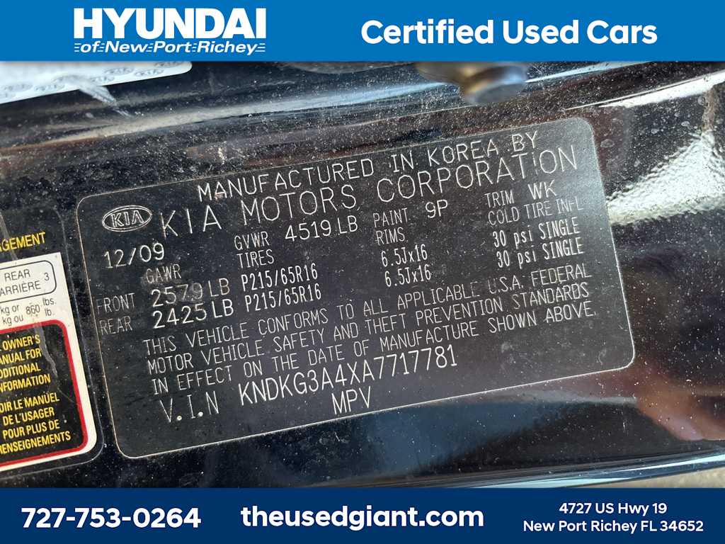 Thumbnail: 2010 Kia Sportage - 5