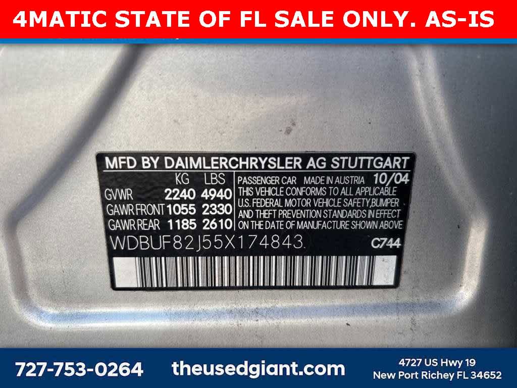 Thumbnail: 2005 Mercedes-Benz E-Class - 13