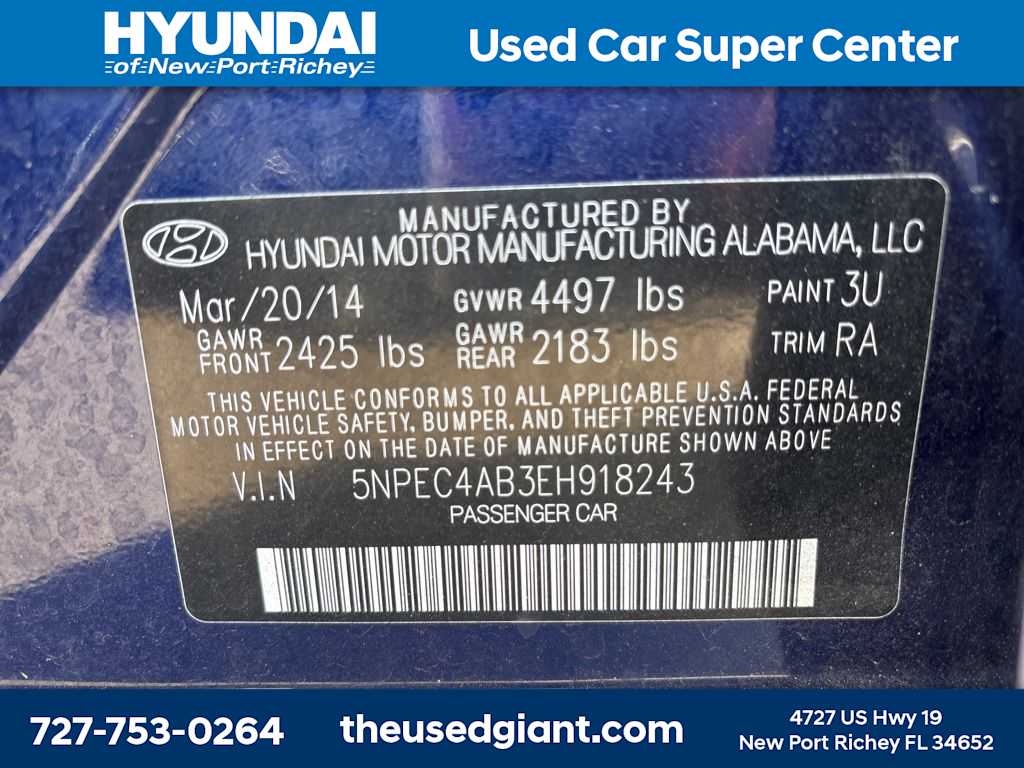 Thumbnail: 2014 Hyundai Sonata - 14