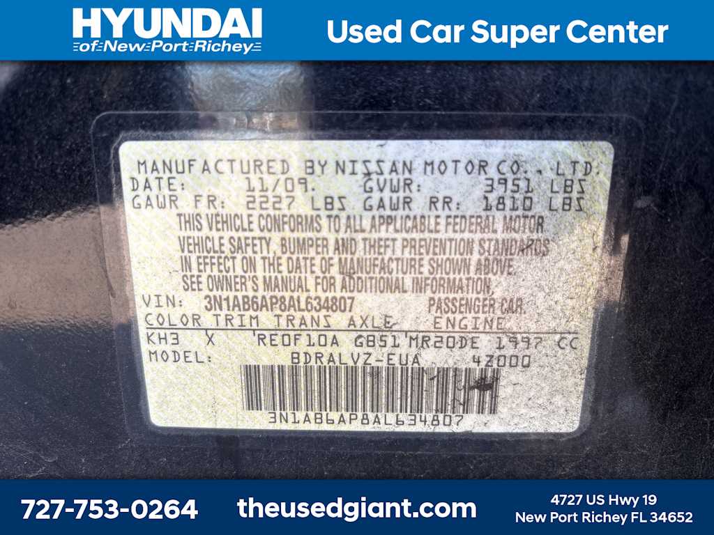 Thumbnail: 2010 Nissan Sentra - 13