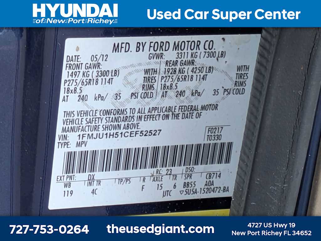 Thumbnail: 2012 Ford Expedition - 43