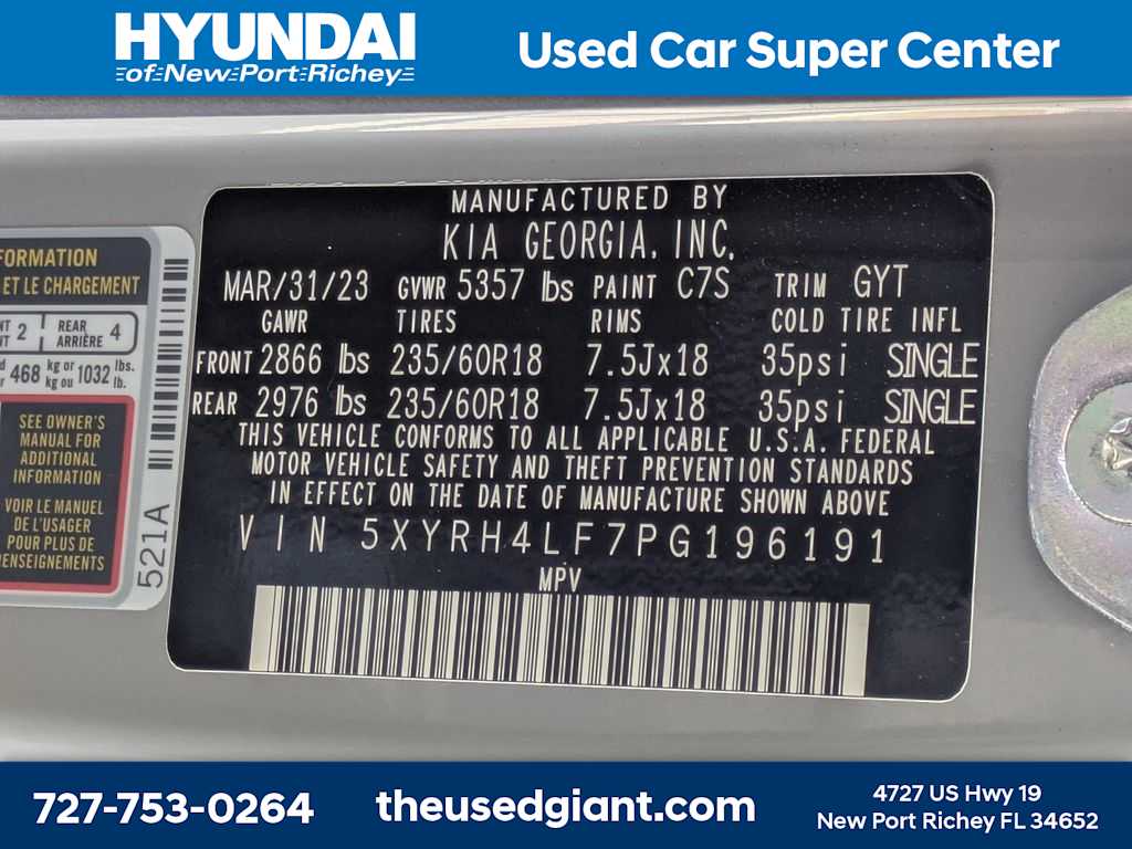 Thumbnail: 2023 Kia Sorento - 42