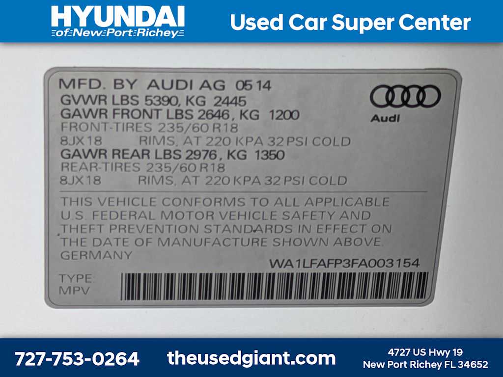 Thumbnail: 2015 Audi Q5 - 42