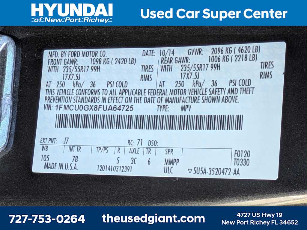 Thumbnail: 2015 Ford Escape - 35