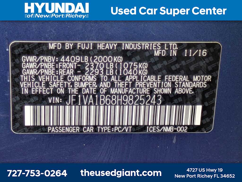 Thumbnail: 2017 Subaru WRX - 30